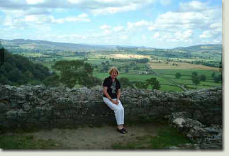 Montgomery Castle and the Severn Valley